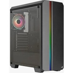 Корпус Aerocool MidiTower GENESIS-G-BK-v2 black (4711099473892) (без блока питания)