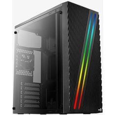 Корпус Aerocool MidiTower Streak black (4718009158573) (без блока питания)