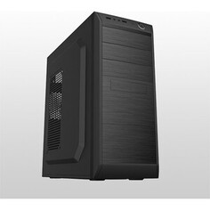 Корпус Foxline MidiTower FL-815 450W black (ATX, 450W, 2xUSB2.0, Audio) (FL-815-FZ450R)