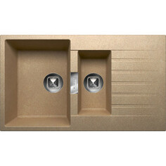 Кухонная мойка Tolero Loft TL-860 №101 бежевый (473899)