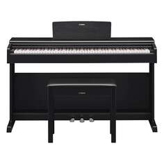 Yamaha YDP145B Традиционное цифровое пианино Arius из черного ореха со скамейкой