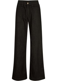 Комфортные широкие джинсы стрейч John Baner Jeanswear, черный