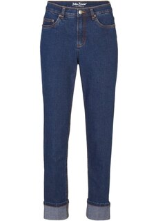 Ультрамягкие джинсы-бойфренды без щиколотки John Baner Jeanswear, синий