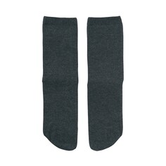 Носки прямоугольные, потайные, 5 пальцев (женские) MUJI, угольно-серый