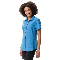 Рубашка с коротким рукавом VAUDE Seiland III, синий