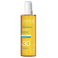 Uriage Bariesun Spf 30+ Сухое масло 200мл Солнцезащитное масло для тела