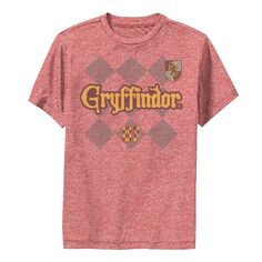 Футболка в клетку Gryffindor Pride 07 с рисунком «Гарри Поттер» для мальчиков 8–20 лет Harry Potter