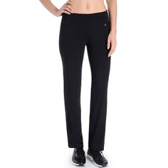 Женские брюки для йоги Danskin с высокой талией Danskin, черный