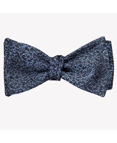 Paloma - Шелковый галстук-бабочка для мужчин - Синий Elizabetta