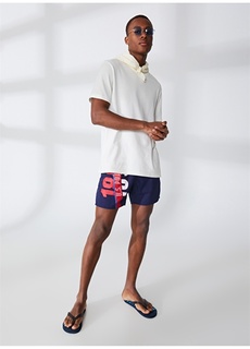 Мужской купальник-шорты темно-синего цвета U.S. Polo Assn.