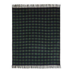 Одеяло Zara Home Christmas Tartan, зеленый/темно-синий