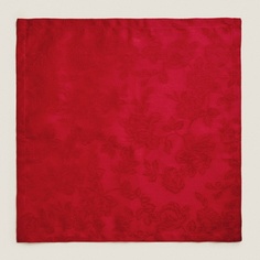 Набор салфеток Zara Home Of Christmas Floral Jacquard, 50 x 50 см, 2 предмета, красный