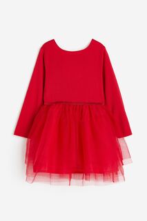 Платье H&amp;M Tulle, красный H&M