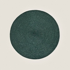 Набор сервировочных ковриков Zara Home Of Metallic, 38 см, 2 предмета, зеленый