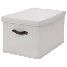 Коробка с крышкой Ikea Bladdrare, серый