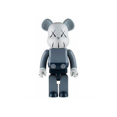 Фигурка KAWS Companion Bearbrick 1000%, серый/синий