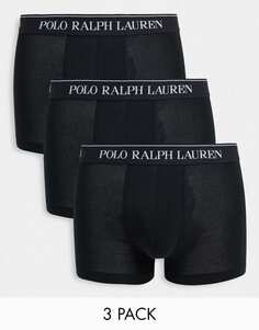 Черные спортивные шорты Polo Ralph Lauren (3 шт.)