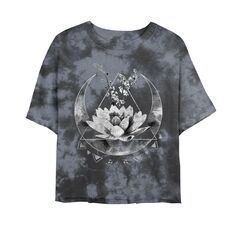 Однотонная футболка Lotus Sitting On Crescent Moon для юниоров Licensed Character