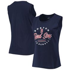 Женская ровная одежда темно-синяя майка Boston Red Sox Macy Unbranded