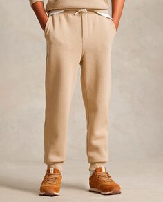 Спортивные брюки из хлопка бежевого цвета для мальчика Polo Ralph Lauren, бежевый