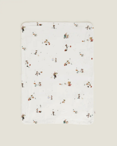 Одеяло Zara Home Children’s Pinocchio Disney Fleece Christmas, белый
