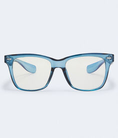 Большие очки Waymax с синей подсветкой Aeropostale, синий