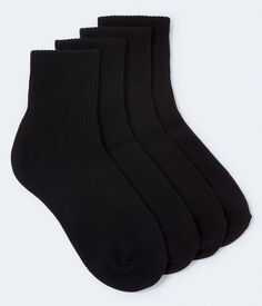 Твердые носки для экипажа, 2 пары Aeropostale, черный