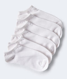 Комплект из 3 однотонных носков до щиколотки Aeropostale, белый