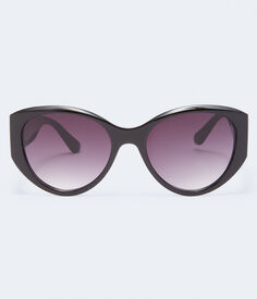Солнцезащитные очки «кошачий глаз» в стиле ретро Aeropostale, черный