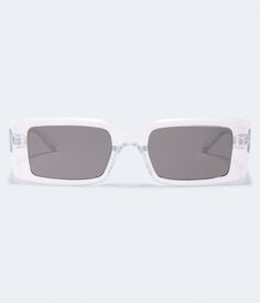 Узкие прямоугольные солнцезащитные очки Aeropostale, белый
