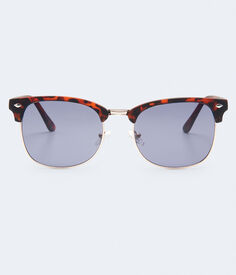 Матовые солнцезащитные очки Clubmax черепаховой расцветки Aeropostale, коричневый