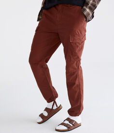 Свободные брюки-карго из рипстопа Aeropostale, бежевый