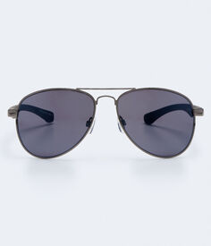 Солнцезащитные очки-авиаторы в тон Aeropostale, серый
