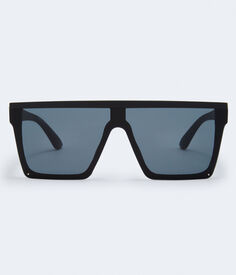 Модные солнцезащитные очки Shield Aeropostale, черный
