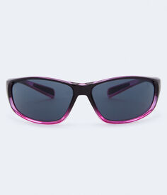 Двухцветные спортивные солнцезащитные очки Aeropostale, черный