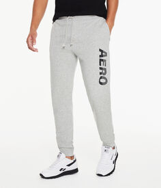 Спортивные брюки с вертикальным логотипом Aero Aeropostale, серый