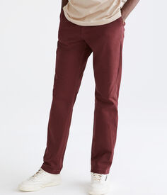 Узкие прямые брюки чинос Aeropostale, коричневый