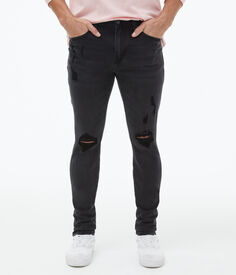 Джинсы Ultra Skinny Stacked Premium Air Aeropostale, черный