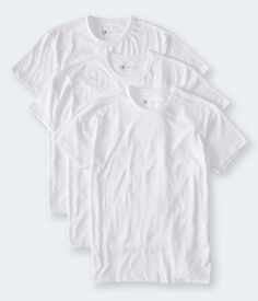Классические футболки с круглым вырезом, набор из 3 шт. Aeropostale, белый