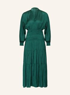 Платье maje Satin, темно-зеленый