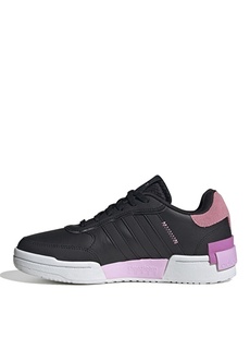 Черно-розовые женские повседневные туфли Adidas