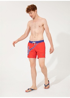 Красный мужской купальник-шорты U.S. Polo Assn.