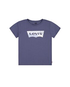 Футболка с коротким рукавом для девочки Levi&apos;s, синий Levis