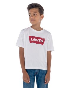Пустая футболка мальчика Levi&apos;s, белый Levis