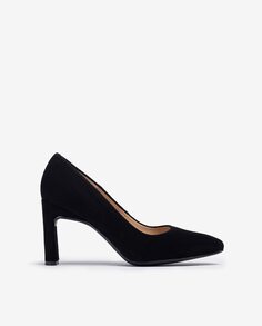 Женские замшевые туфли с квадратным носком Unisa, черный