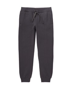 Однотонные спортивные брюки для мальчика на кулиске Tom Tailor, темно-серый