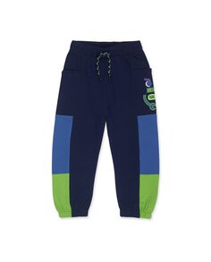Плюшевые спортивные брюки для мальчиков с кулиской Tuc tuc, темно-синий