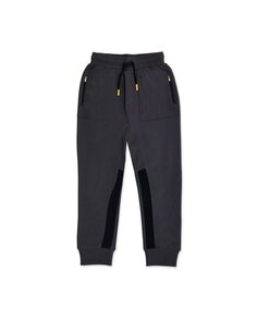 Плюшевые спортивные брюки для мальчиков с кулиской Tuc tuc, темно-серый