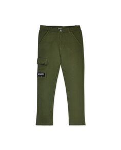 Зеленые трикотажные спортивные брюки для мальчика Tuc tuc