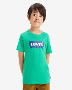 Футболка с коротким рукавом для мальчика Levi&apos;s, зеленый Levis